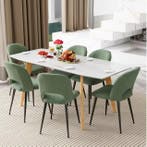 Set van 2 Corduroy Eetkamerstoelen – Comfortabel en Modern, Verzenden, Nieuw