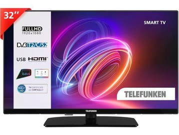 Veiling - Telefunken Smart TV - 32 inch - Full HD - Dolby Vi, Gebruikt