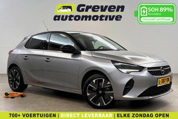 Opel Corsa-e Elegance 50 kWh | Snelladen | SOH 89% | Virtual, Automaat, Elektrisch, Nieuw, Zilver of Grijs