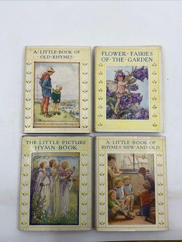 Cicely Mary Barker - Four Cicely Mary Barker illustrated