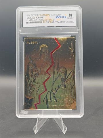Skybox 1996 23KT Gold Michael Jordan/Scottie Pippen Chicago, Nieuw
