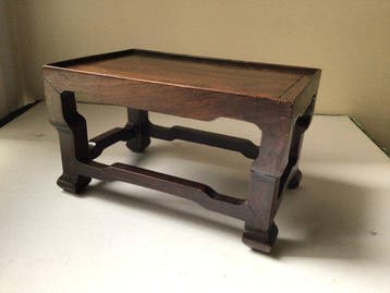 Tafel der Geleerden - Hout, Rozenhout - China - Begin 20e