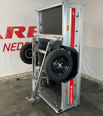 Temared ZIP 750kg aanhanger Kanteldissel. Snel leverbaar!, Auto diversen, Aanhangers en Bagagewagens, Ophalen, Nieuw