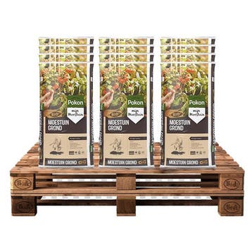 Moestuingrond pallet | Pokon | 1280 liter, Verzenden