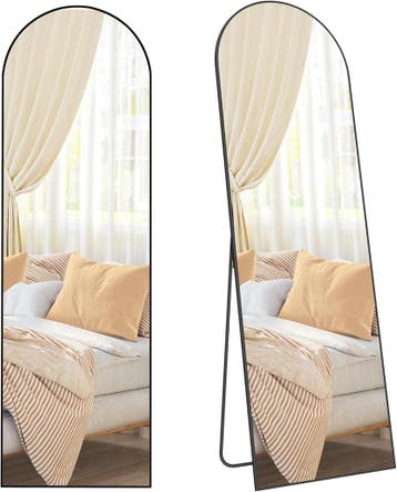 Staande spiegel - 160 cm hoog - volledige lengte spiegel -, Huis en Inrichting, Woonaccessoires | Spiegels, Verzenden, Nieuw