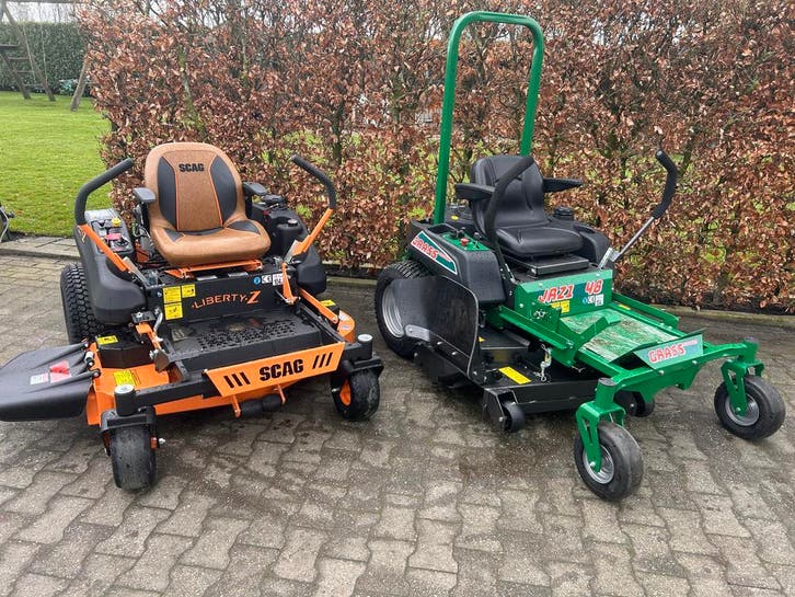scag en seco zitmaaiers zeer degelijk en betaalbaar, Tuin en Terras, Zitmaaiers, Nieuw