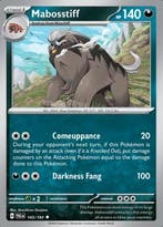 Mabosstiff 143/193 reverse holo Paldea evolved, Ophalen of Verzenden, Nieuw, Losse kaart, Foil