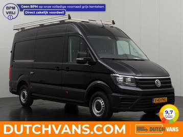 Volkswagen Crafter 2.0TDI Bestelbus 2021 L3 H3 Diesel, Auto's, Automaat, Euro 6, Volkswagen, Zwart