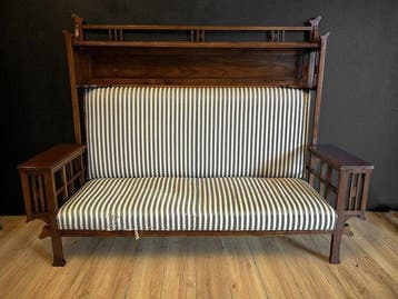 Sofa - Hout, Textiel, Antiek en Kunst
