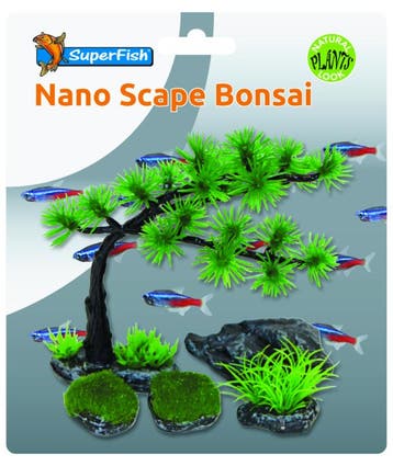 SF Nano Scape Bonsai (SF  kunstplanten, Kunstplanten), Ophalen of Verzenden, Nieuw, Plant(en), Steen of Hout