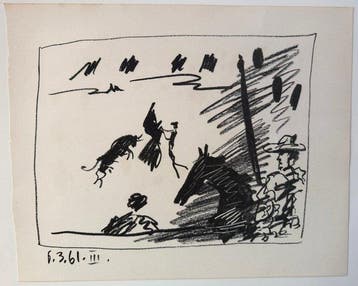 Pablo Picasso (1881-1973) - Jeu de Cape