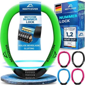 2dekans | NEXTCOVER® Cijferslot Fietsslot - Het origineel -, Fietsen en Brommers, Fietsaccessoires | Overige Fietsaccessoires