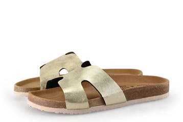 Graceland Slippers in maat 38 Goud, Slippers, Overige kleuren, Verzenden, Zo goed als nieuw