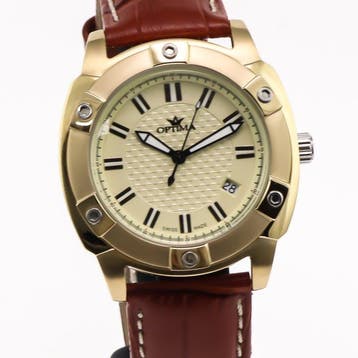 Optima - Swiss Made Quartz Watch - OSM217-SGL-14 - Zonder, Nieuw