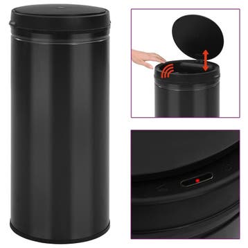 Prullenbak 80L Koolstofstaal | Tweedekansje | OP=OP, 40 liter of meer, Ophalen of Verzenden, Nieuw, Metaal