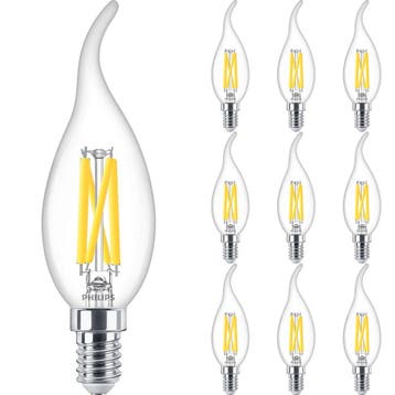 Voordeelpak PHILIPS - LED Lamp E14 10 Pack - MASTER LED E14, Ophalen of Verzenden, Nieuw, E14 (klein), Led-lamp