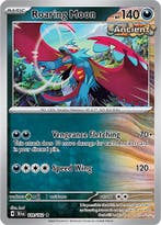 Roaring moon 109/162 holo Temporal forces, Ophalen of Verzenden, Nieuw, Losse kaart, Foil