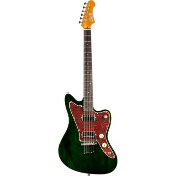 Jet JJ-350 GR R Offset Elektrische Gitaar Green, Ophalen of Verzenden, Nieuw