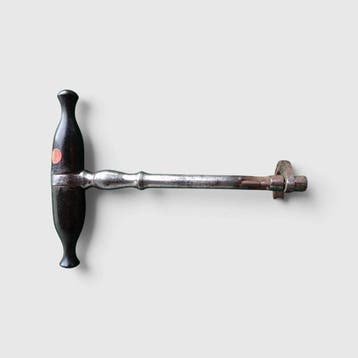 Medisch instrument - IJzer, Hoorn - Antieke tandarts haak