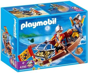 Playmobil Schattentransport met Roeiboot - 4295 (Nieuw), Verzenden, Nieuw