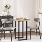 vidaXL Tafelblad Sonoma eiken Ø 70 x 1,5 cm Bewerkt hout, Huis en Inrichting, Tafels | Eettafels, Verzenden, Nieuw