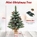 2dekans | Coast Kunstkerstboom Tafelmodel 64 cm Groen – Mini, Ophalen of Verzenden, Zo goed als nieuw