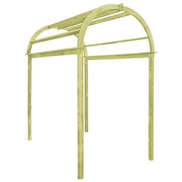 vidaXL Tuinboog 125x150x235 cm geïmpregneerd grenenhout, Verzenden, Nieuw