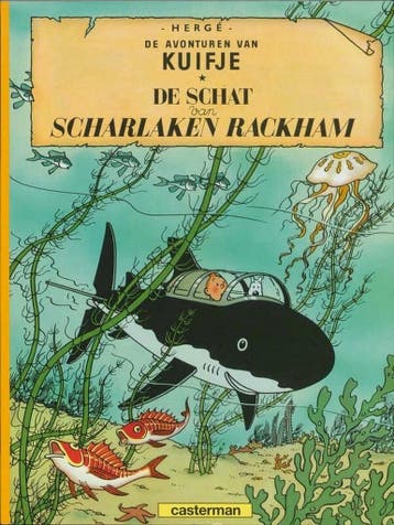 De avonturen van Kuifje 12: De schat van Scharlaken Rackham, Boeken, Verzenden, Gelezen, Hergé
