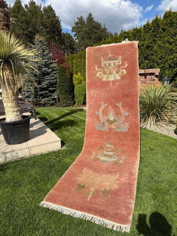 Top Nepal modern en design runner - Tapijt - 350 cm - 100 cm, Nieuw