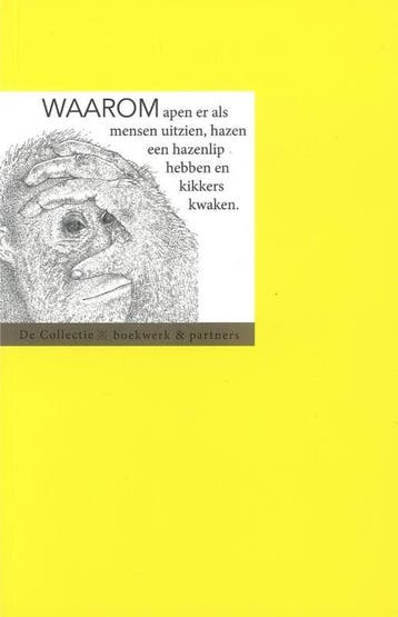 Waarom apen er als mensen uitzien, hazen een hazenlip hebben, Verzenden, Zo goed als nieuw, Hubert van Marum