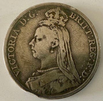 Verenigd Koninkrijk. Victoria. Crown 1890 (Zonder