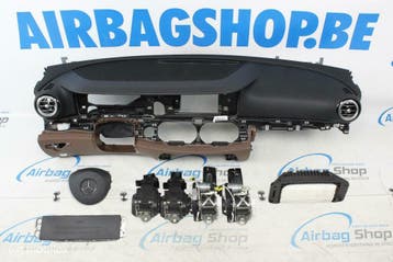 Airbag set Dashboard zwart bruin Mercedes E klasse W213, Gebruikt, Mercedes-Benz