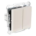 Wissel/wisselschakelaar | Merten | System M (Inbouw, Wit), Doe-het-zelf en Verbouw, Verzenden, Nieuw