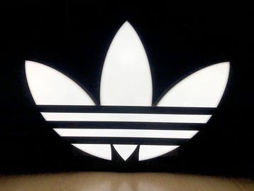 Rare Original ADIDAS Sportswear - Lichtbord - Winkel