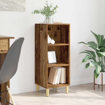 vidaXL Dressoir Oudhout 34,5 x 32,5 x 90 cm Bewerkt hout, Verzenden, Nieuw, Overige houtsoorten, Minder dan 50 cm