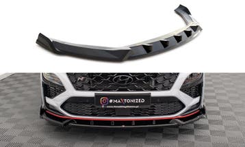 Voorspoiler V.1 Hyundai Kona N Maxton Glans Zwart, Ophalen of Verzenden, Nieuw