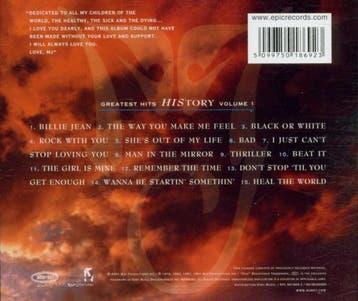 cd - michael jackson - MICHAEL JACKSON GREATEST HITS HIST..., Cd's en Dvd's, Verzenden, Zo goed als nieuw
