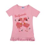 Fun2Wear - Flamingo nachthemd - Licht Roze - Maat 98, Verzenden, Nieuw