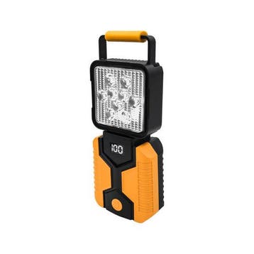 Oplaadbare Werklamp 27w -1800lumen Ip65--magneetvoet, Verzenden, Nieuw