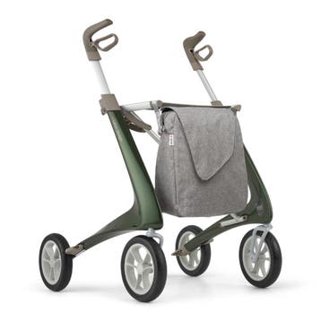byACRE Carbon Ultralight Rollator met Weekendtas – Groen S, Ophalen of Verzenden, Nieuw