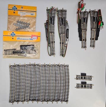 Roco N - 2405, 02548A, 2501, 24212, 2468L, 2469R, 2472L,, Nieuw