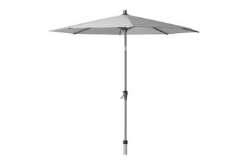 Platinum Riva parasol 2,5 m. Light Grey, Tuin en Terras, Parasols, Verzenden, Nieuw, Stokparasol, Kantelbaar