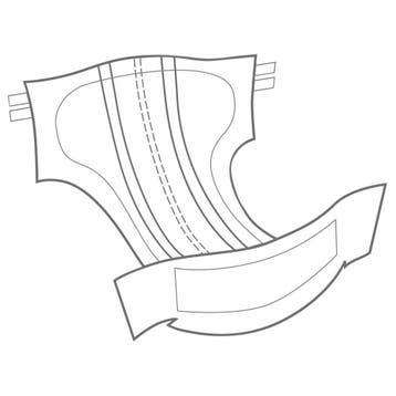 Premium Unisex (incontinentie) Luiers voor volwassenen | Kie, Ophalen of Verzenden, Nieuw
