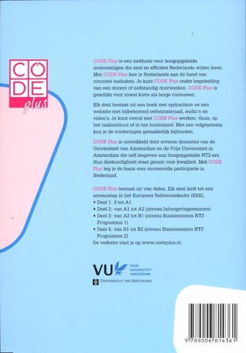 Code Plus Takenboek Deel 2 A1-A2 9789006814361, Verzenden, Gelezen