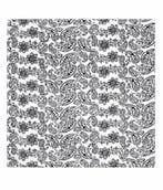 Haarband Bandana Zakdoek 50cm – Bloemenprint – Wit, Nieuw