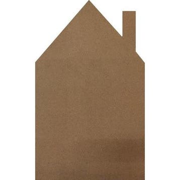 Kurk prikbord Zelfklevend 60 x 90 cm Huisje - 6mm, Ophalen of Verzenden, Nieuw