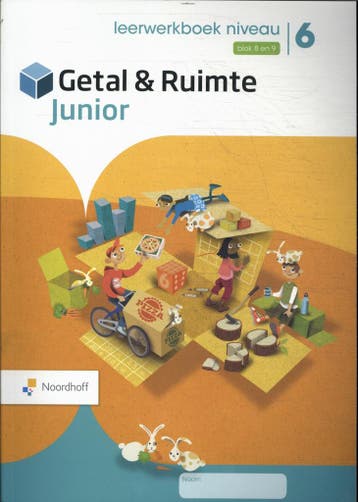 groep 6 blok 8 en 9 / Getal & Ruimte Junior / Leerwerkboek, Verzenden, Zo goed als nieuw