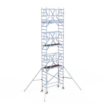 Rolsteiger Professional 75x190 8,2m werkhoogte vrijstaand, Verzenden, Nieuw, Rolsteiger of Kamersteiger, 5 meter of hoger
