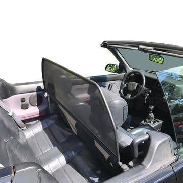 Renault 19 (1991-1996) Cabrio windscherm Zwart windscherm op, Ophalen of Verzenden