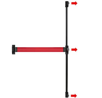 CISA paniekbalk 840 mm ALPHA touch 3-punts zijdelings, Verzenden, Nieuw